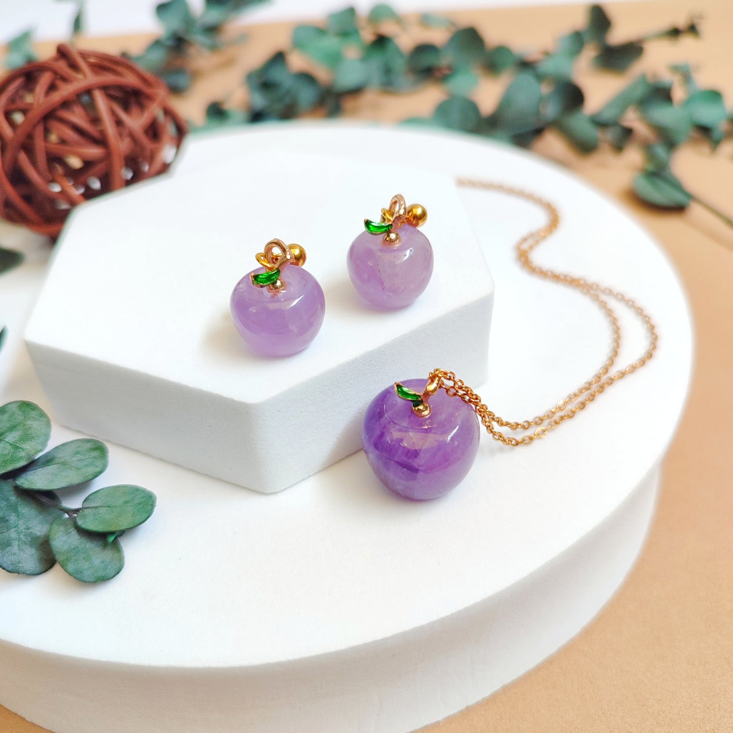 SET MANZANA AMATISTA