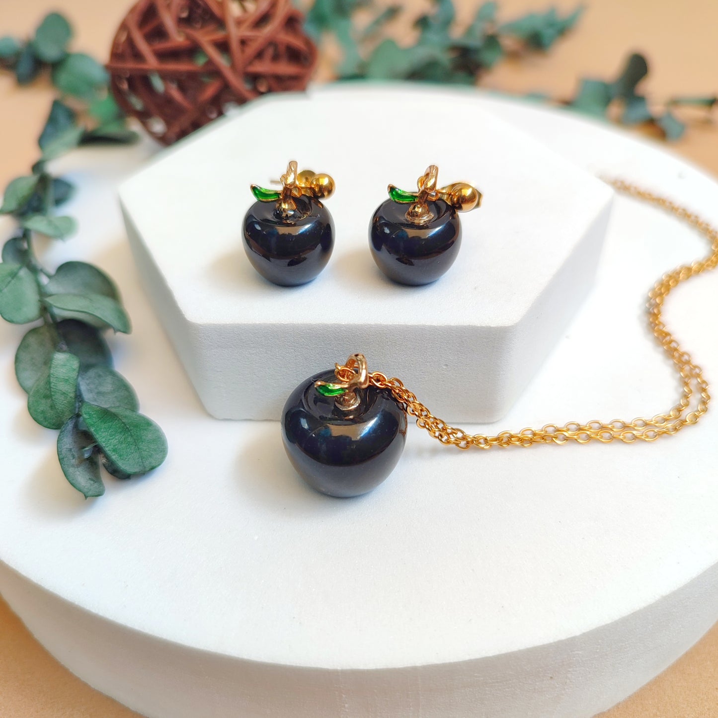 SET MANZANA OBSIDIANA