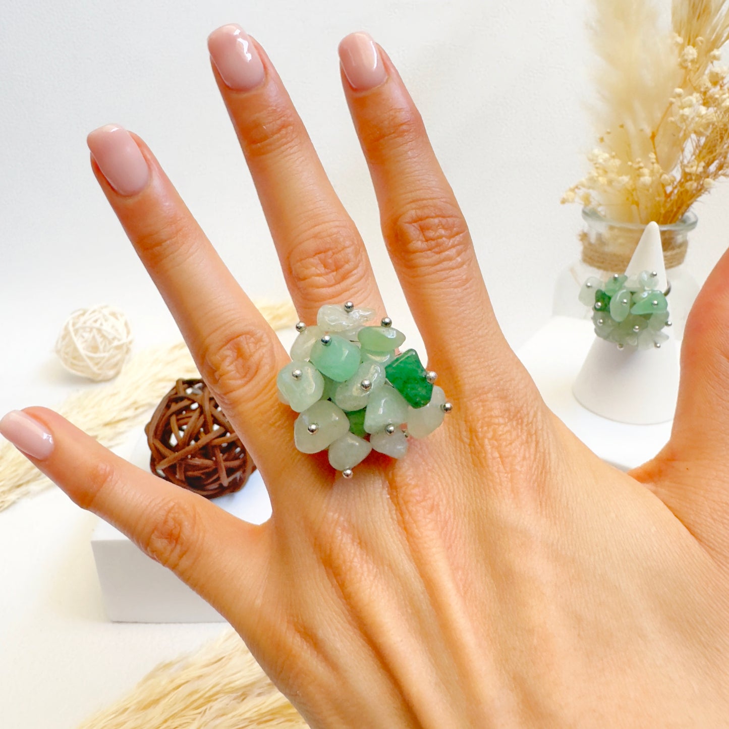 ANILLO DE AVENTURINA