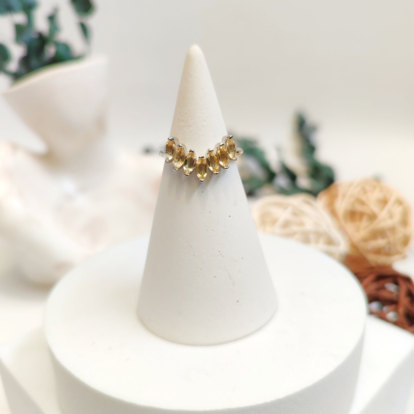 ANILLO DE CITRINO
