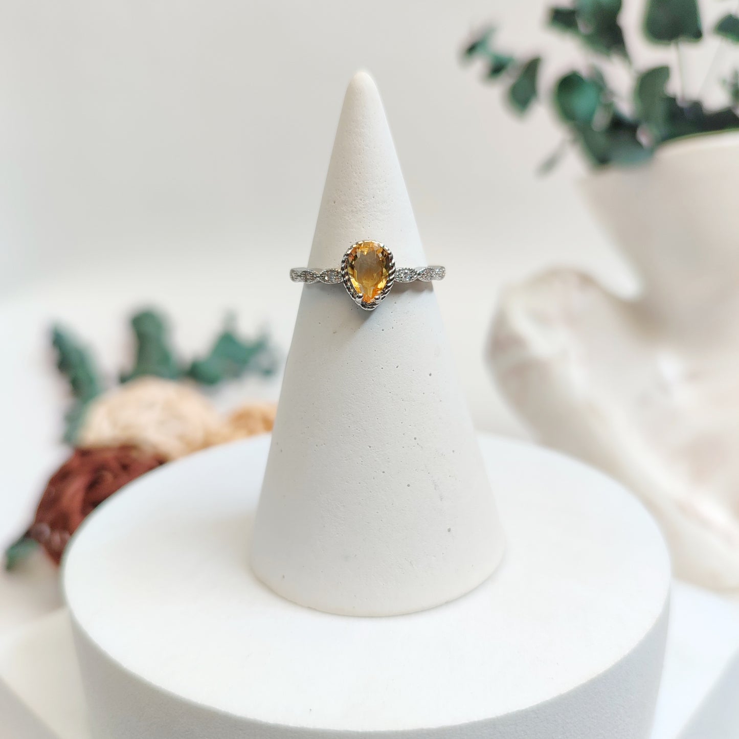 ANILLO DE CITRINO