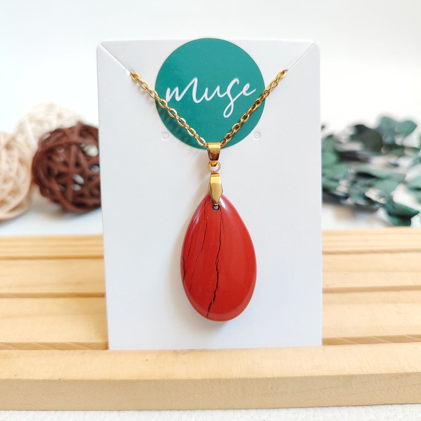 GOTA JASPE ROJO