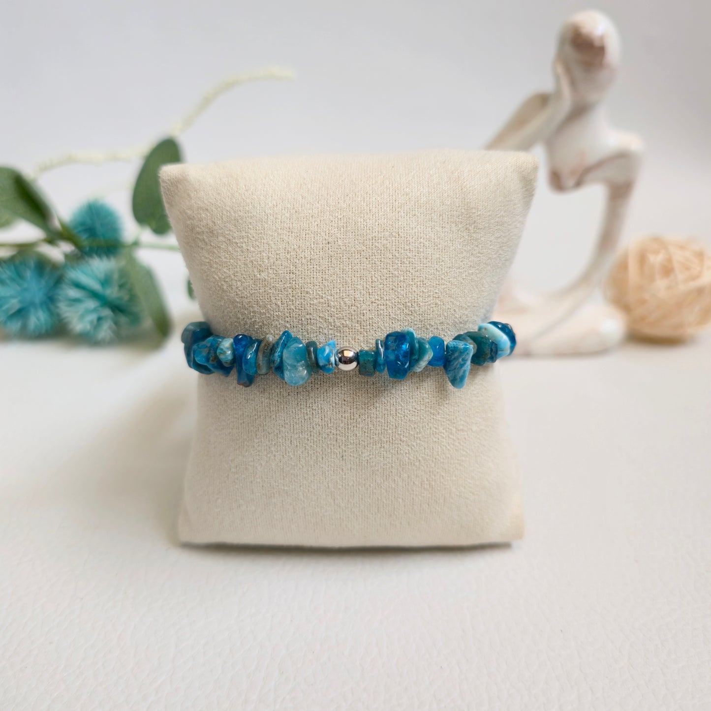 BRAZALETE DE CHIPS DE APATITA