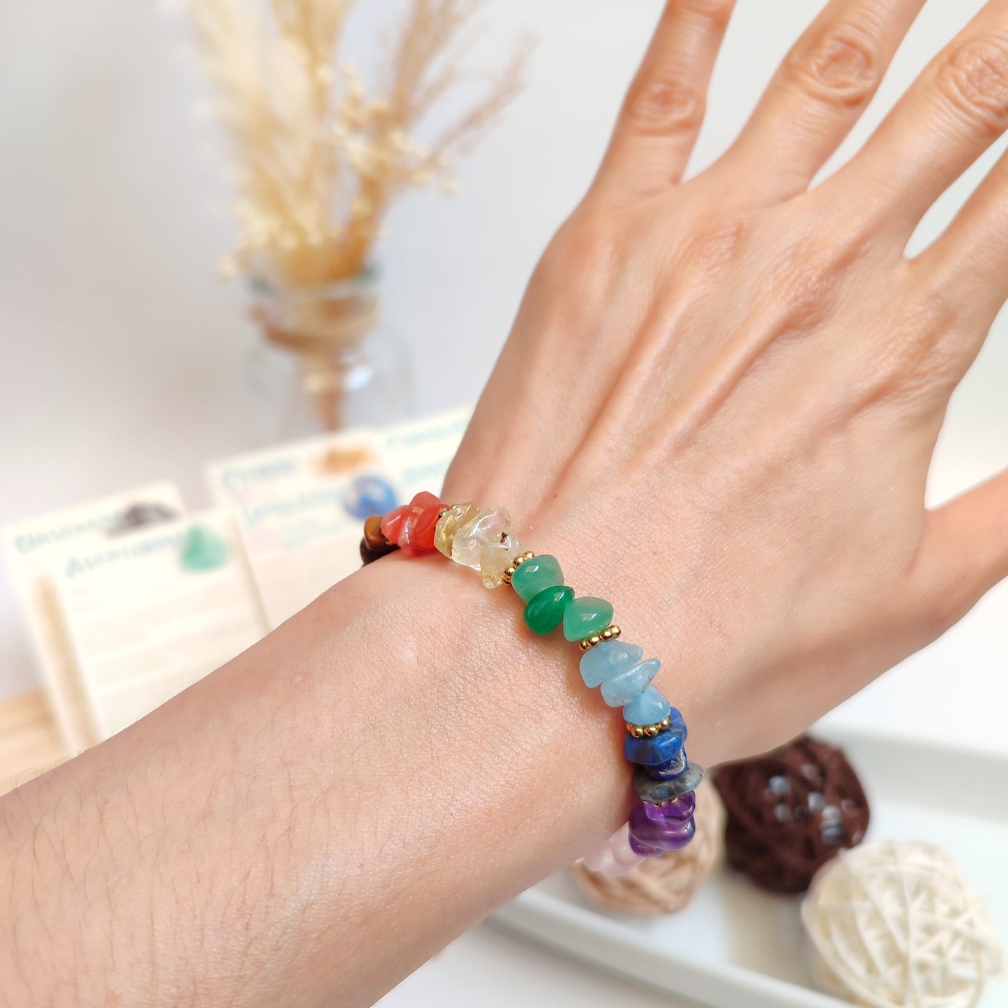 BRAZALETE 7 CHAKRAS