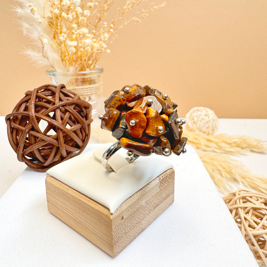 ANILLO DE OJO DE TIGRE