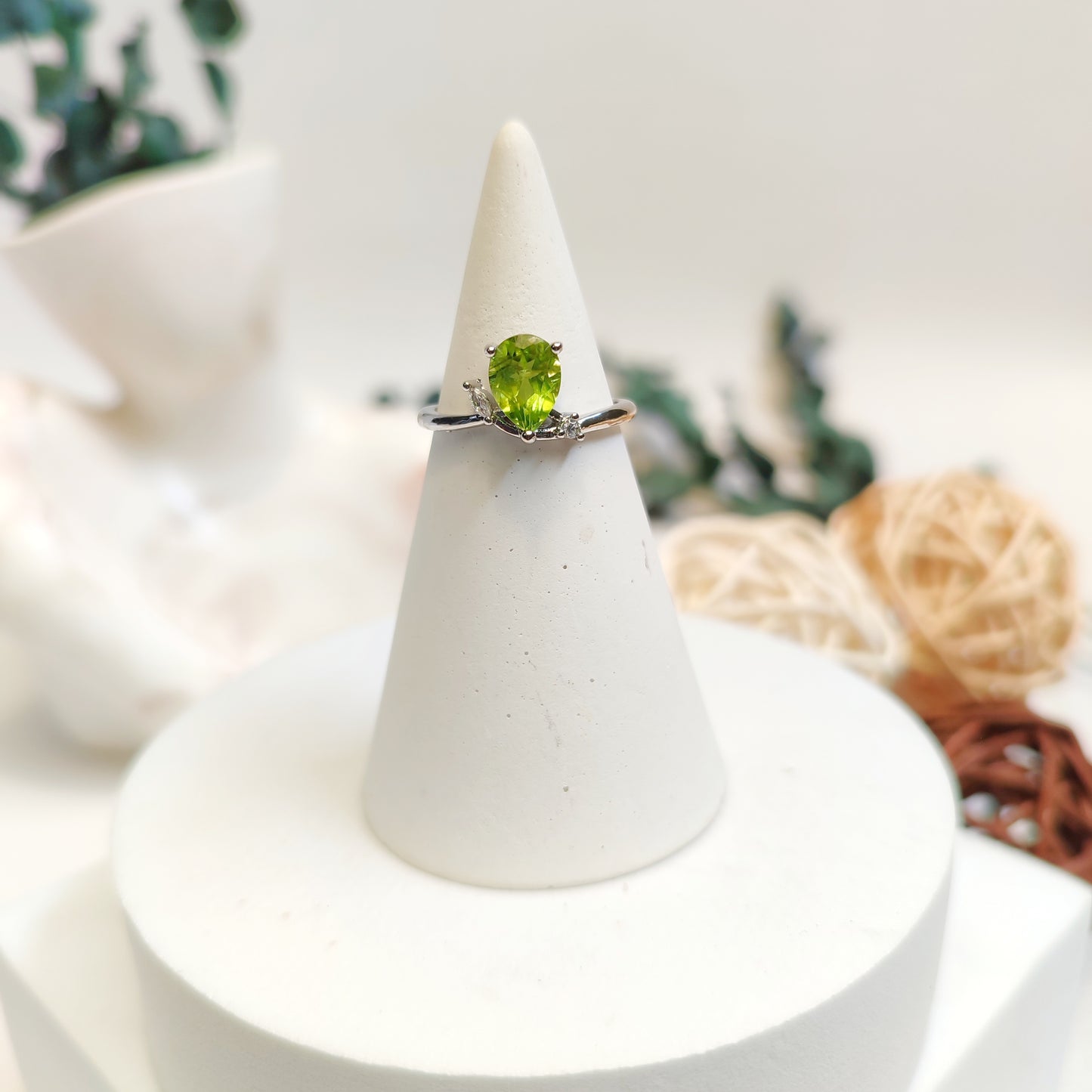 ANILLO DE PERIDOTO