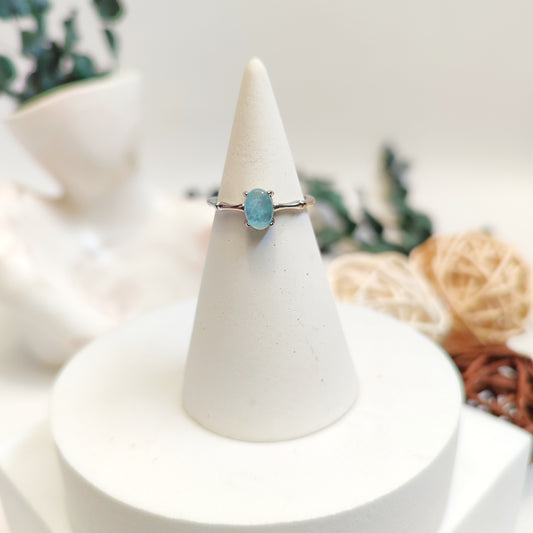 ANILLO DE AGUAMARINA