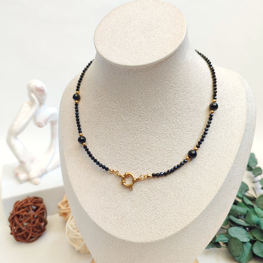 CHOKER DE TURMALINA NEGRA