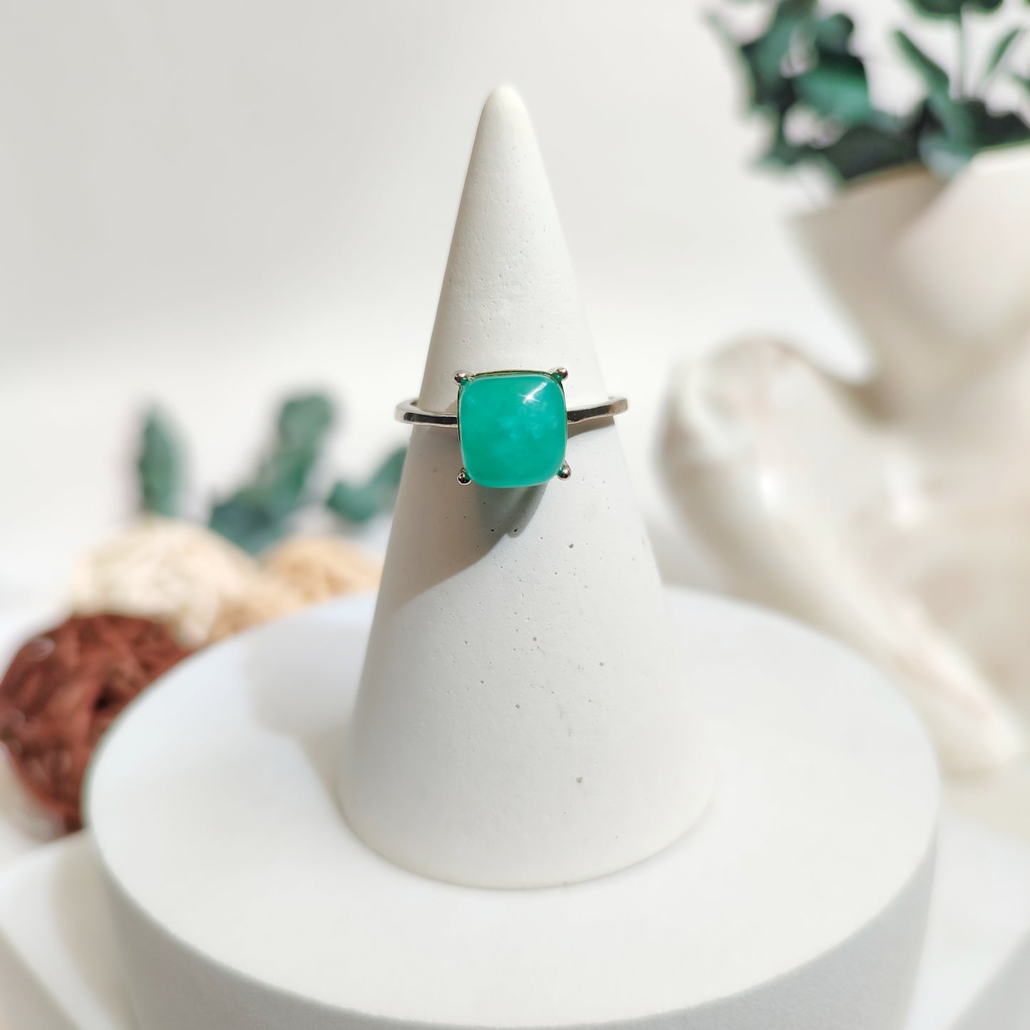 ANILLO DE AMAZONITA