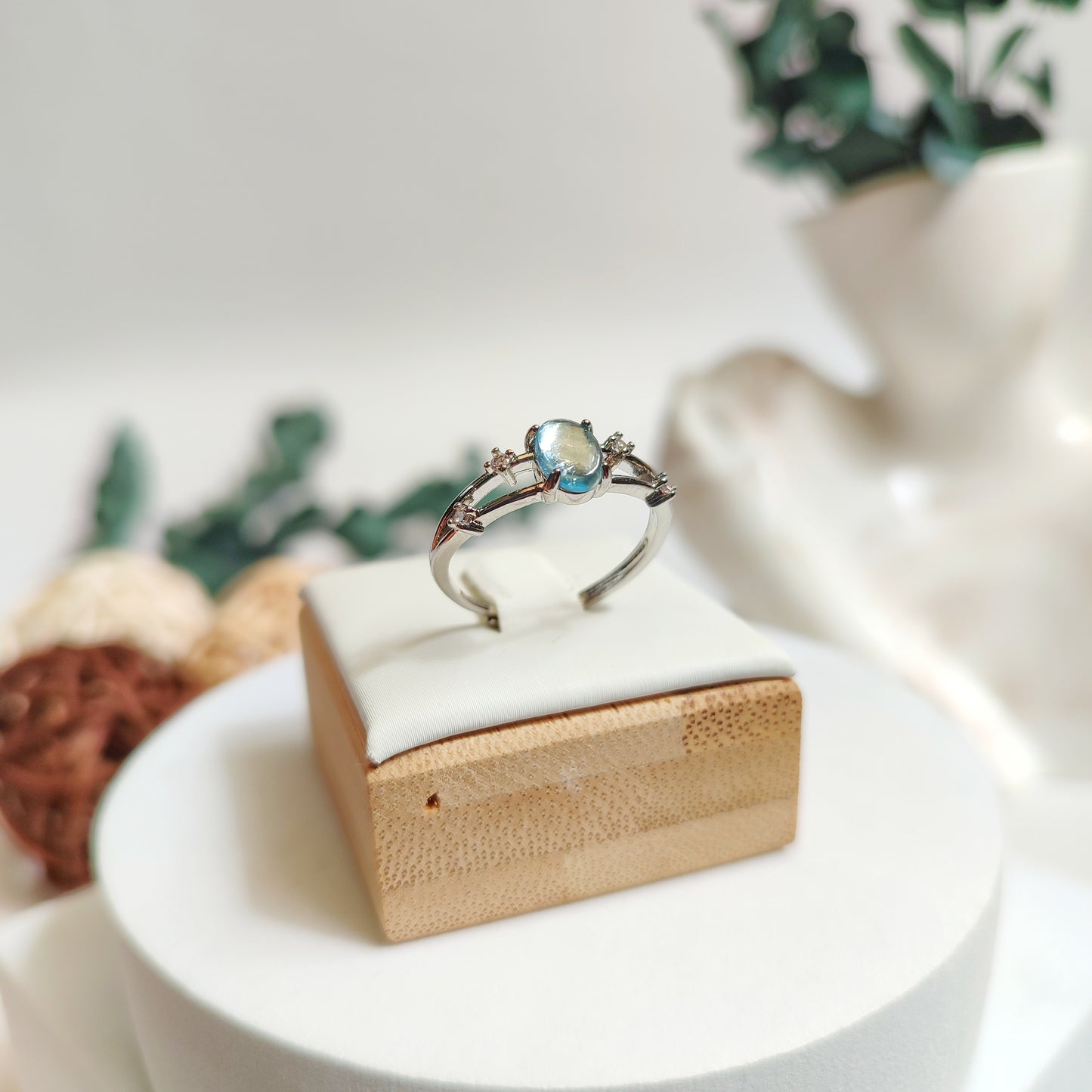 ANILLO DE AGUAMARINA