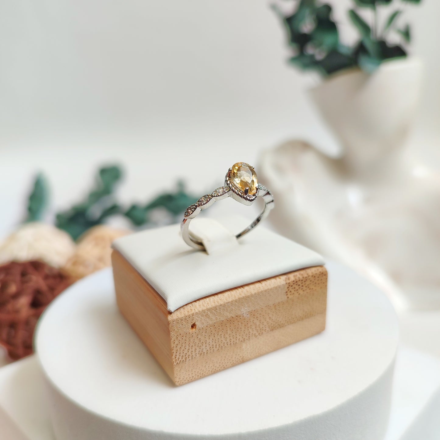 ANILLO DE CITRINO