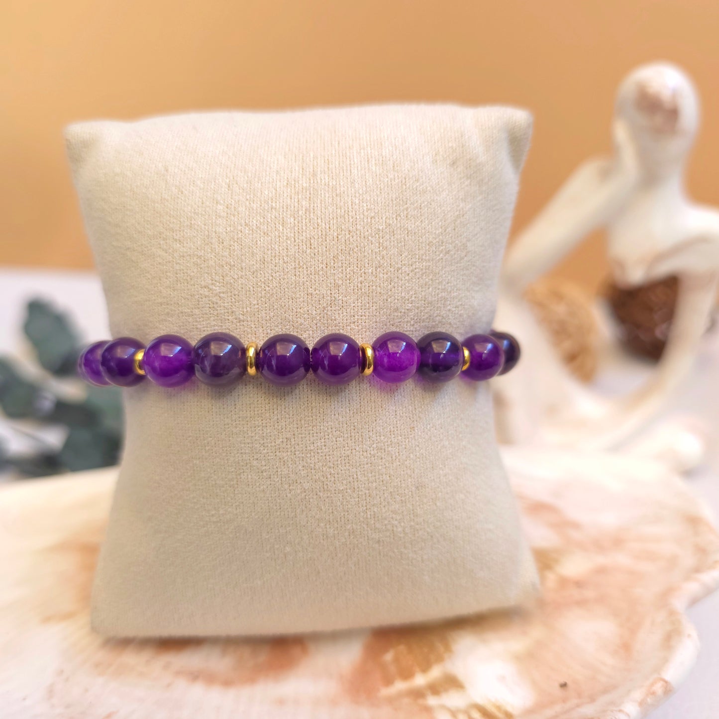 BRAZALETE ELÁSTICO AMATISTA
