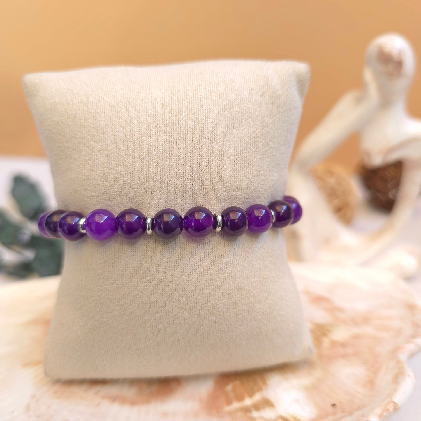 BRAZALETE ELÁSTICO AMATISTA