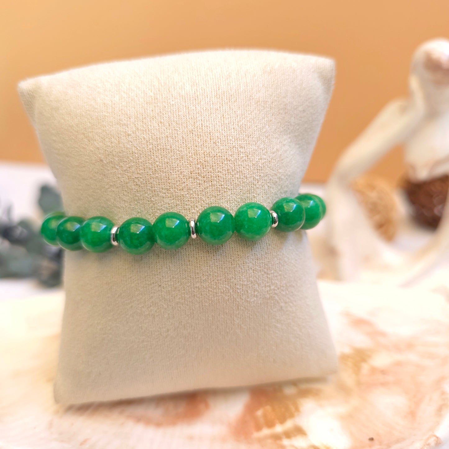 BRAZALETE ELÁSTICO JADE