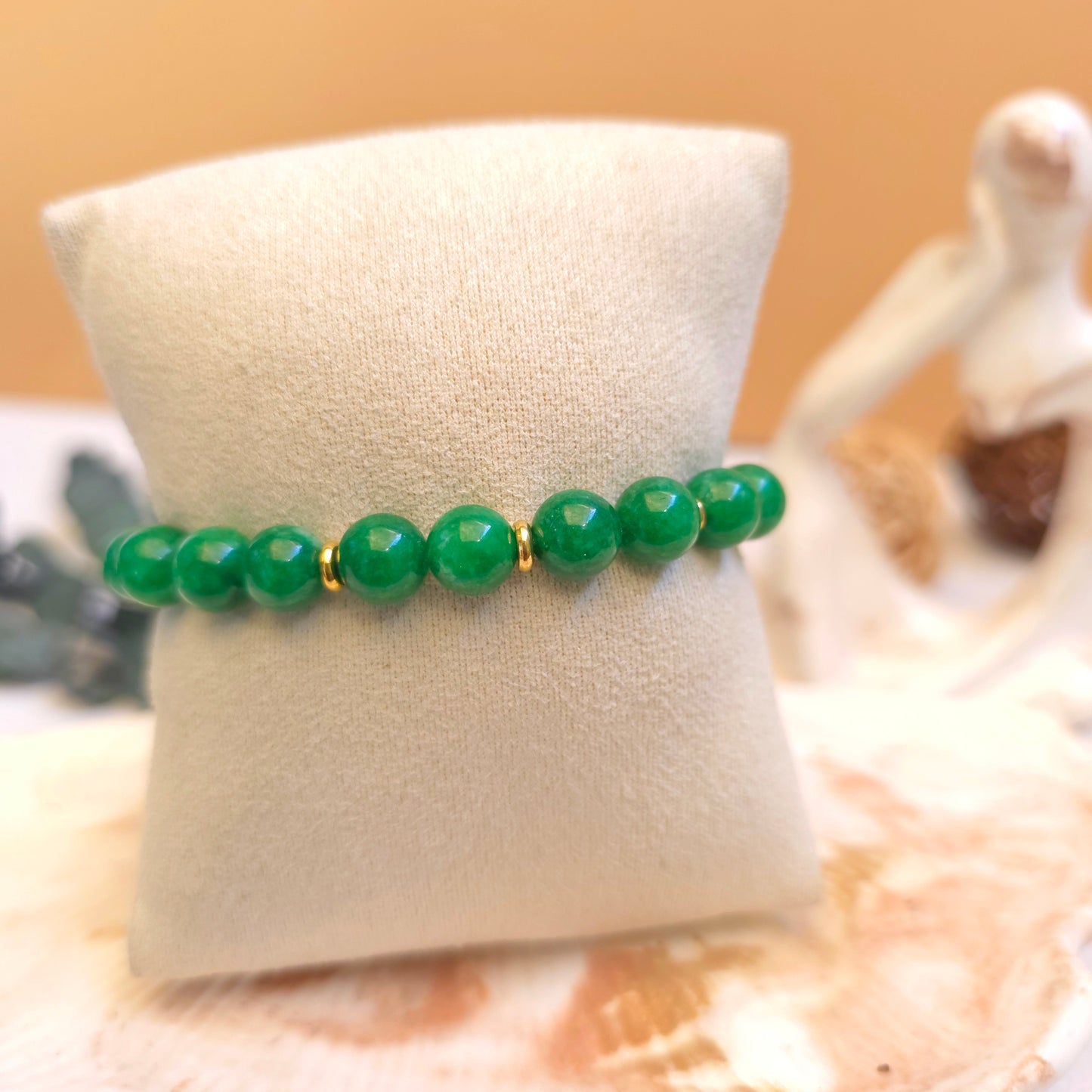 BRAZALETE ELÁSTICO JADE