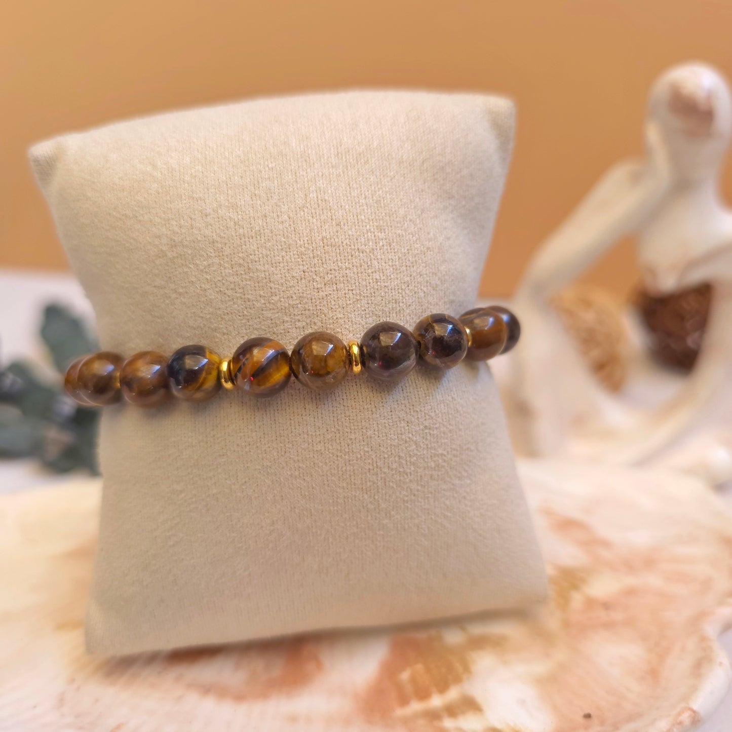 BRAZALETE ELÁSTICO OJO DE TIGRE
