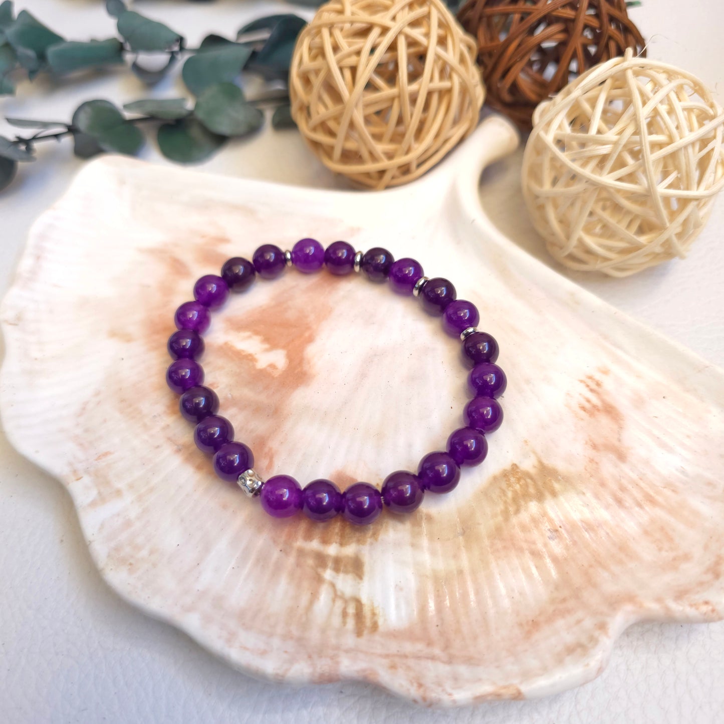 BRAZALETE ELÁSTICO AMATISTA
