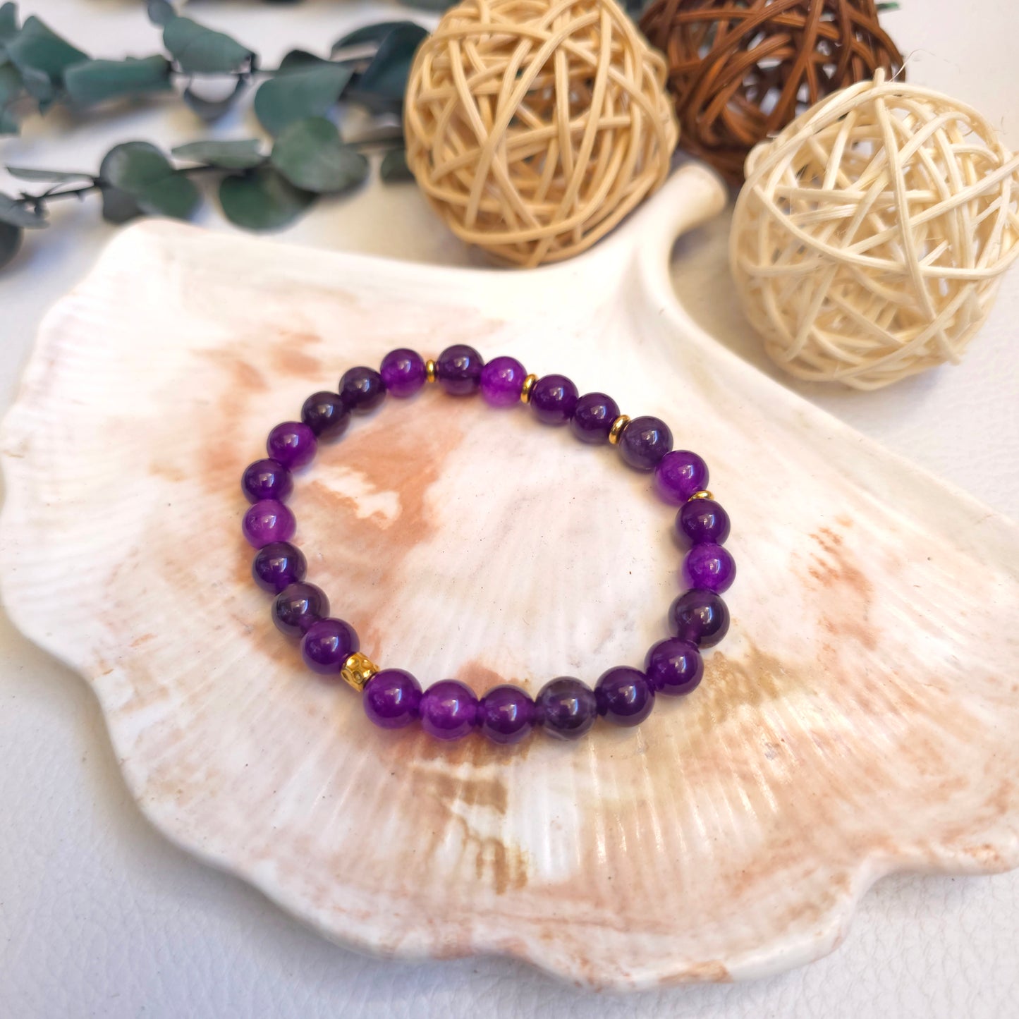 BRAZALETE ELÁSTICO AMATISTA