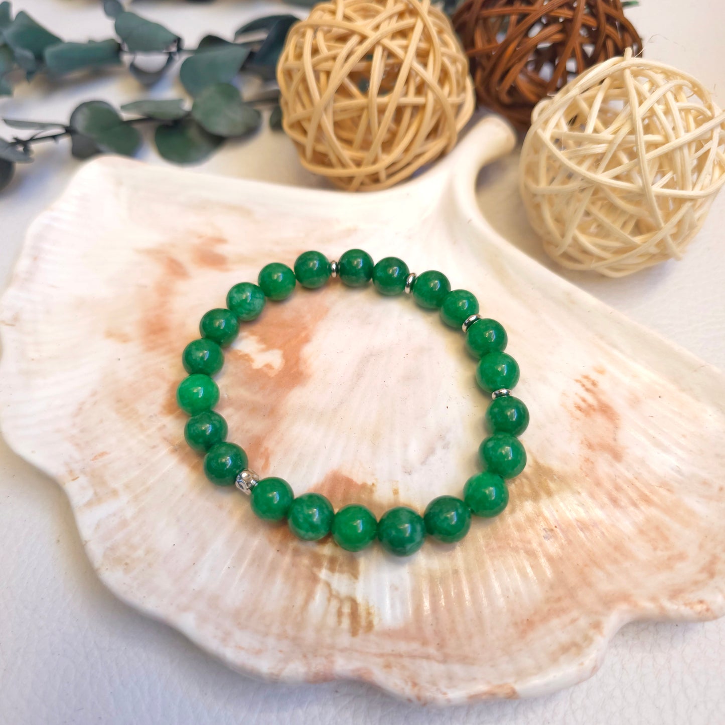 BRAZALETE ELÁSTICO JADE