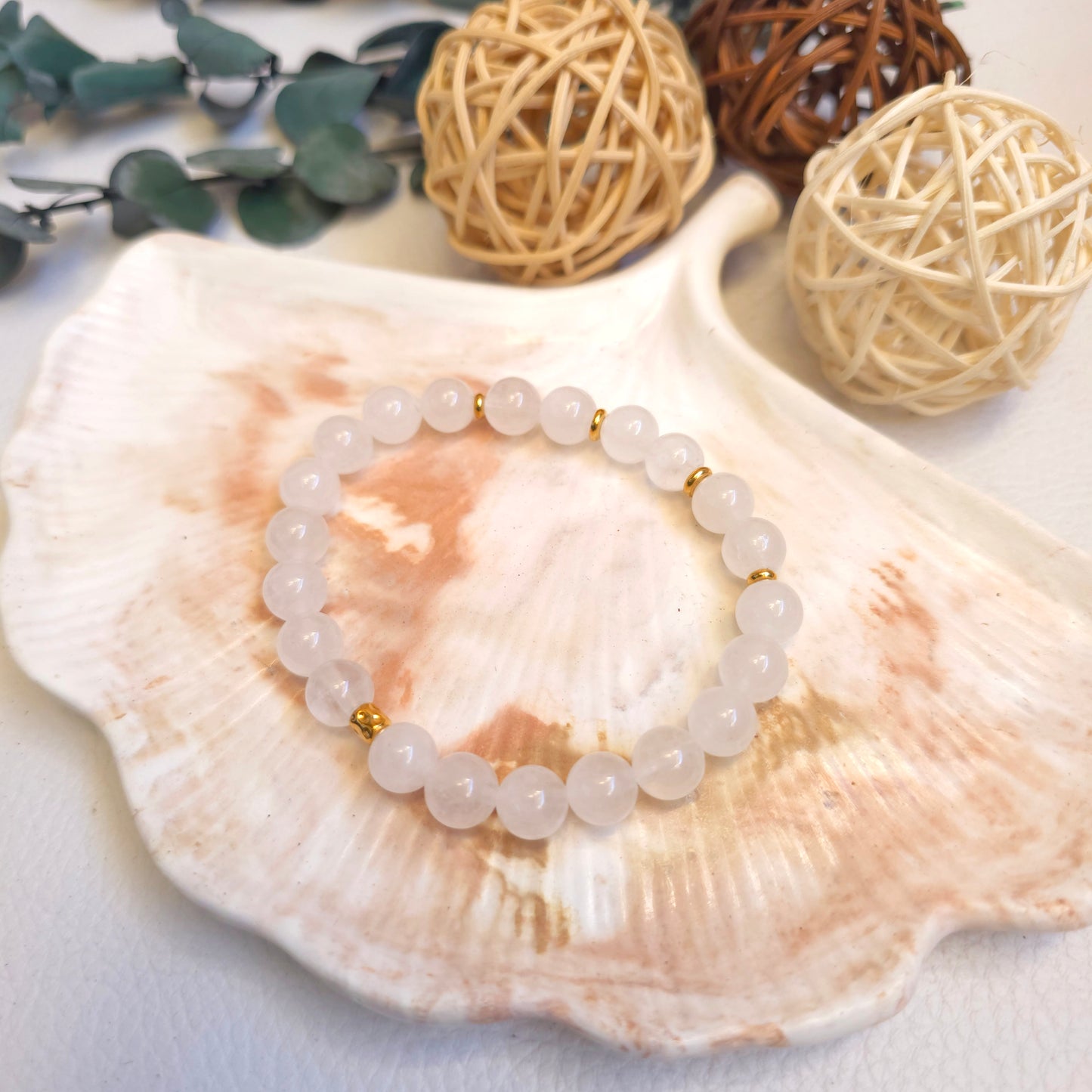 BRAZALETE ELÁSTICO CUARZO CRISTAL