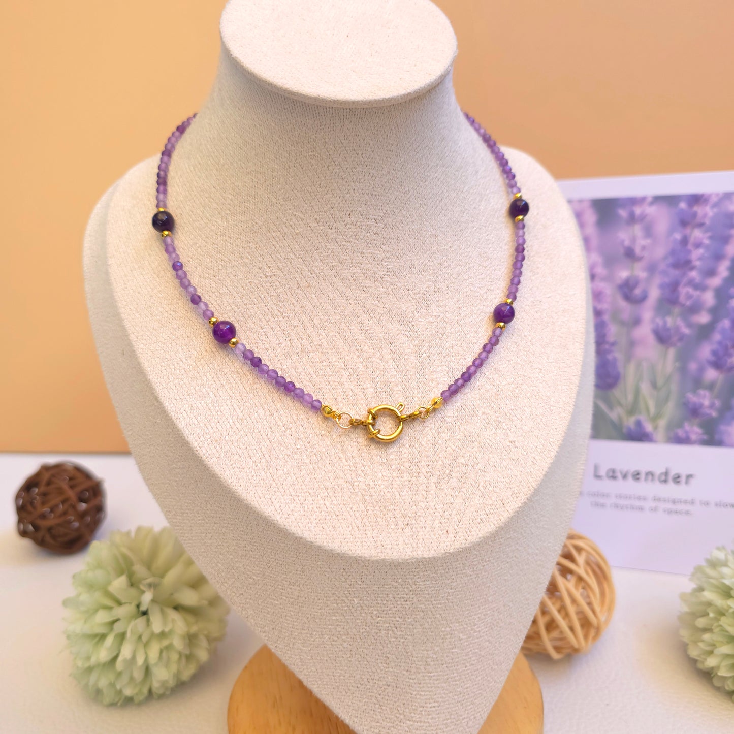 CHOKER DE AMATISTA