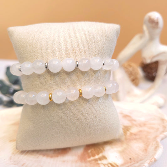 BRAZALETE ELÁSTICO CUARZO CRISTAL
