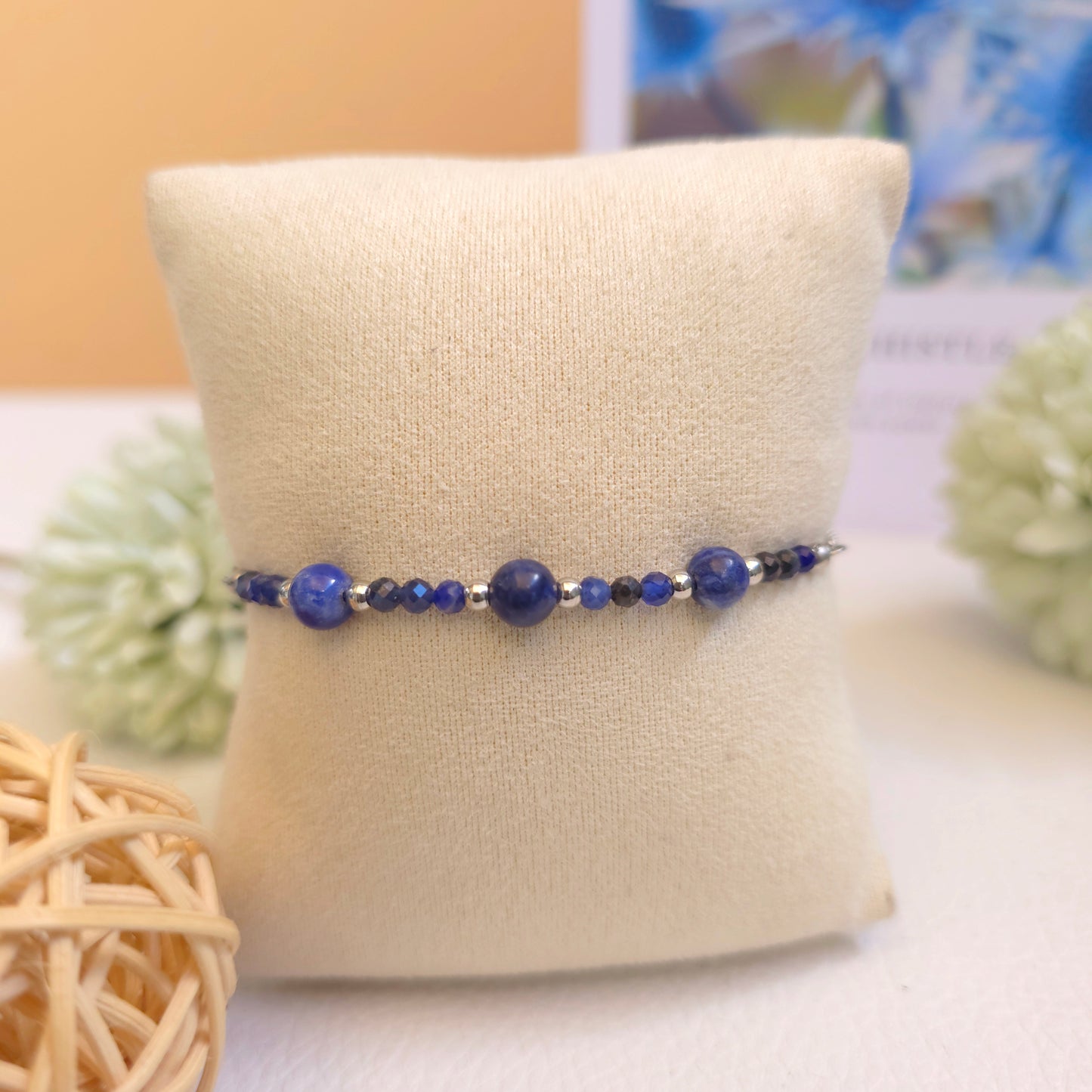 BRAZALETE AJUSTABLE DE SODALITA