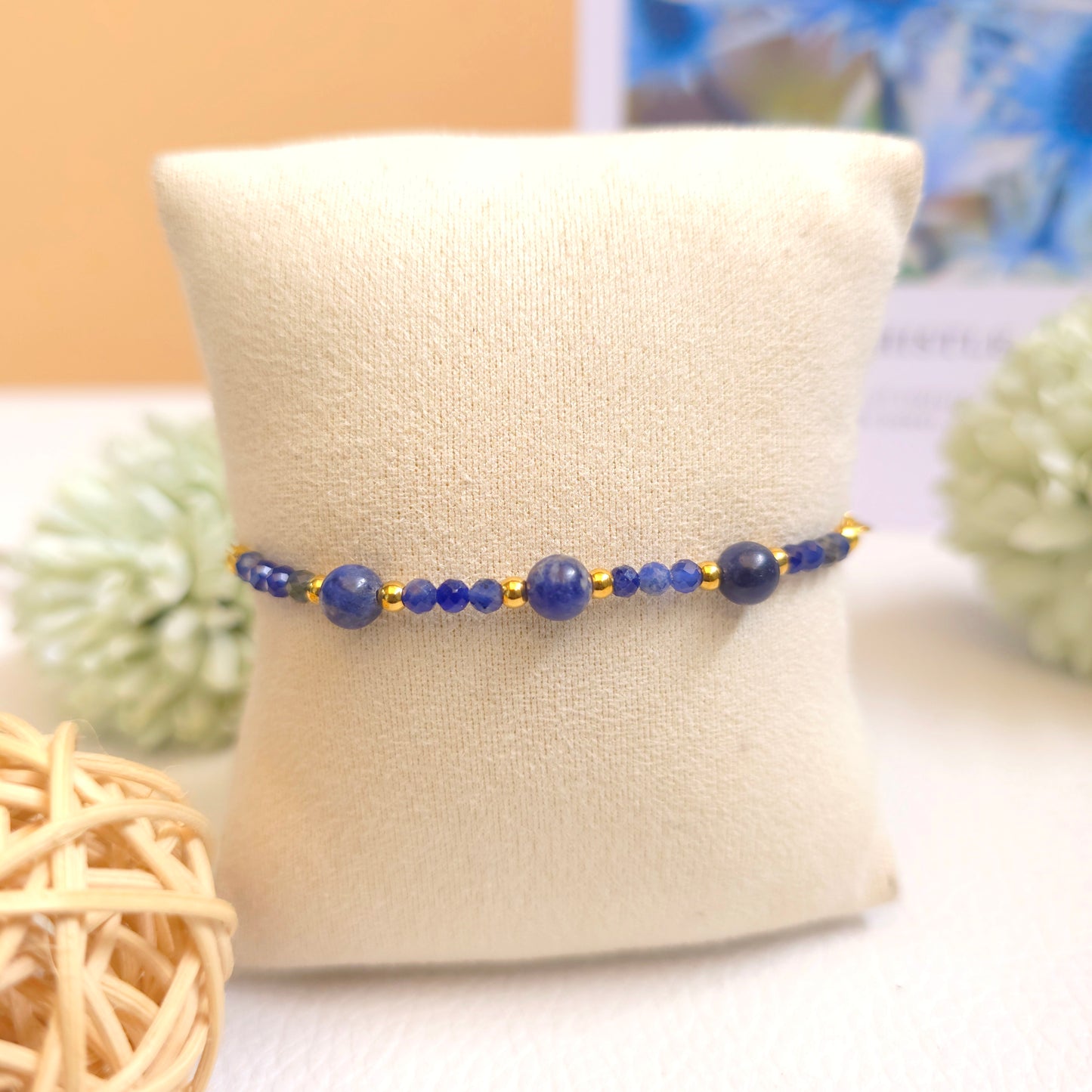 BRAZALETE AJUSTABLE DE SODALITA