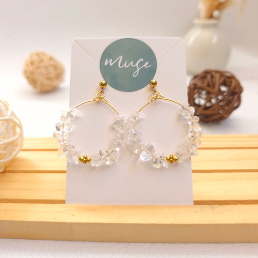 CUARZO CRISTAL ARGOLLAS