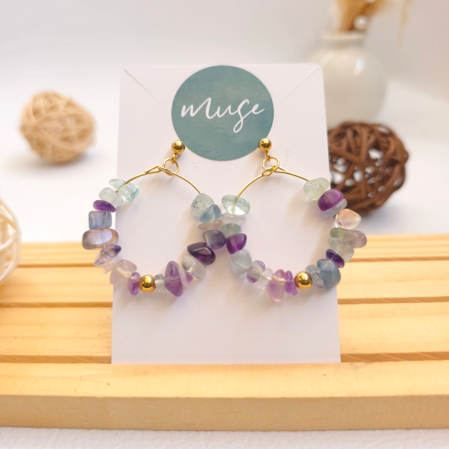 FLUORITA RAINBOW ARGOLLAS